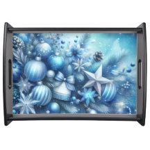 SCHÖNE BLAUE FEIERTAGS-WEIHNACHTSDEKORATION STERNE