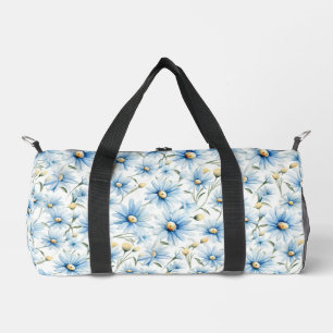 Schöne blaue Gänseblümchen Duffle Bag