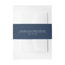 Schöne blaue Hochzeit