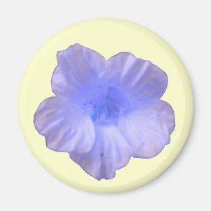 Schöne blaue Kapuzinerkresse Magnet