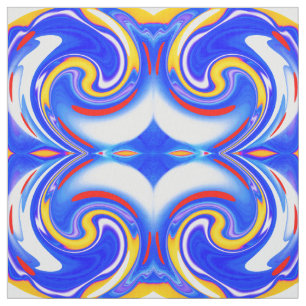 Schöne blaue Mode Stoff