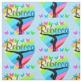 SCHÖNE BLAUE PERSONALISIERT GYMNASTIK FABRIK STOFF