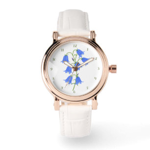 Schöne Bluebells Rose Gold Vintag Watch Armbanduhr