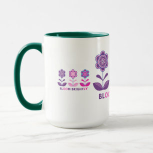 Schöne blühende Design-Tassen Tasse