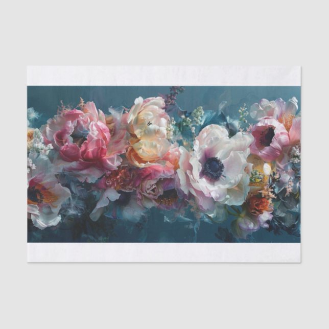 Schöne Blume 1 Seidenpapier (Vorderseite)