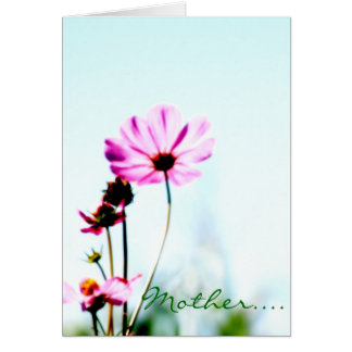 Schöne Blume Card für Mama