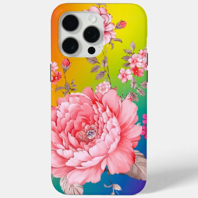 Schöne Blume Case-Mate iPhone Hülle (Rückseite)
