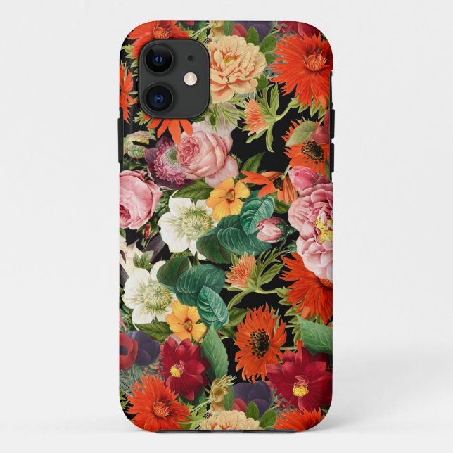 Schöne Blume Case-Mate iPhone Hülle (Rückseite)