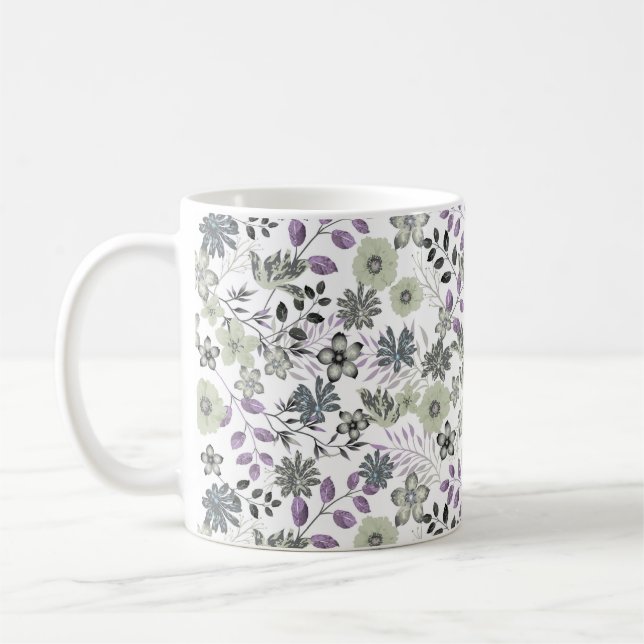 Schöne Blume der Saison Kaffeetasse (Links)