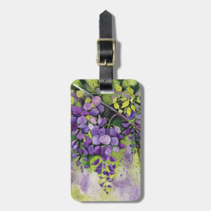 Schöne Blume der Wisteria Gepäckanhänger