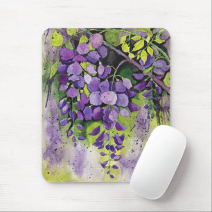 Schöne Blume der Wisteria Mousepad