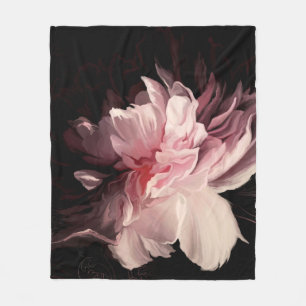 Schöne Blume Fleecedecke