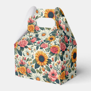 Schöne Blume Geschenkschachtel