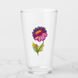 Schöne Blume Glas