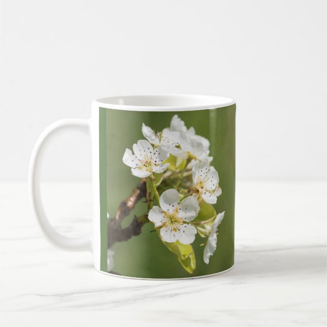 Schöne Blume Kaffee Tasse (Links)