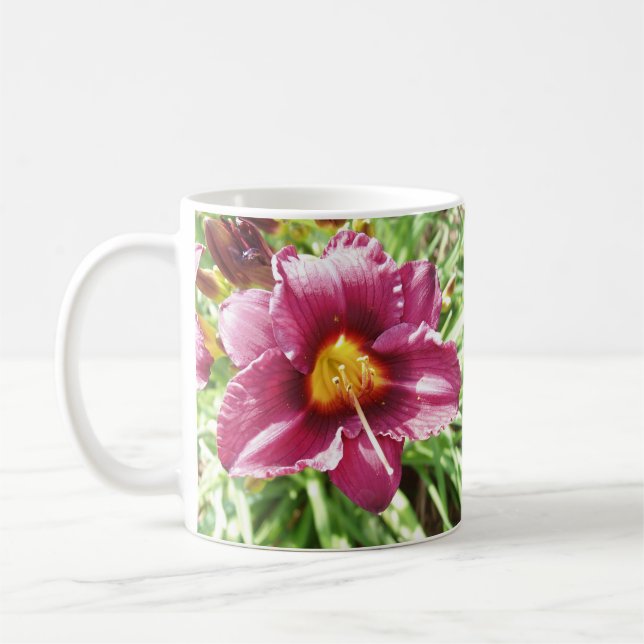 Schöne Blume Kaffee Tasse (Links)