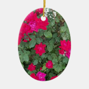 Schöne Blume Keramik Ornament