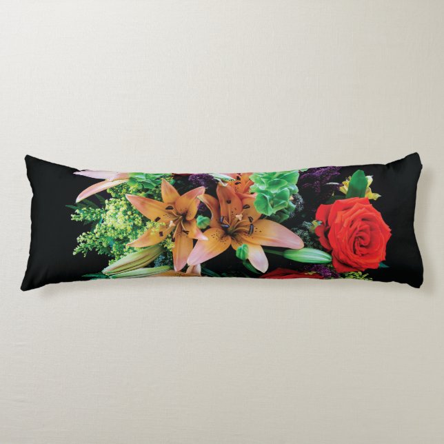 Schöne Blume Kissen (Vorderseite)