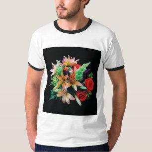 Schöne Blume Kissen T-Shirt