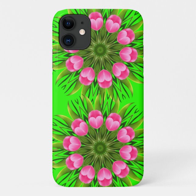 Schöne Blume Mandala Design-79358 Case-Mate iPhone Hülle (Rückseite)