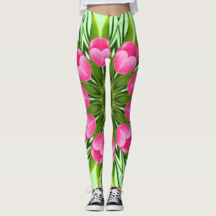 Schöne Blume Mandala Design-79358 Leggings