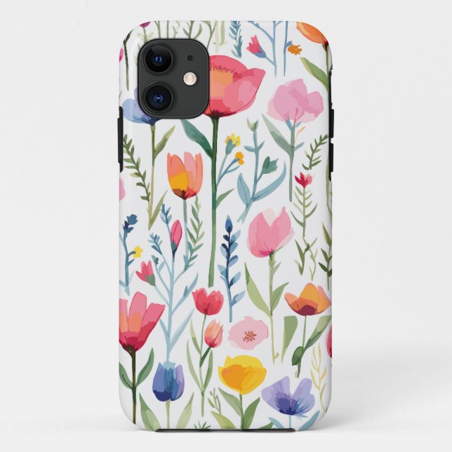 Schöne Blume, Mohn Case-Mate iPhone Hülle (Rückseite)