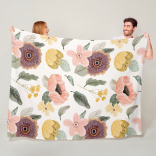 Schöne Blume Niedlich Fleecedecke