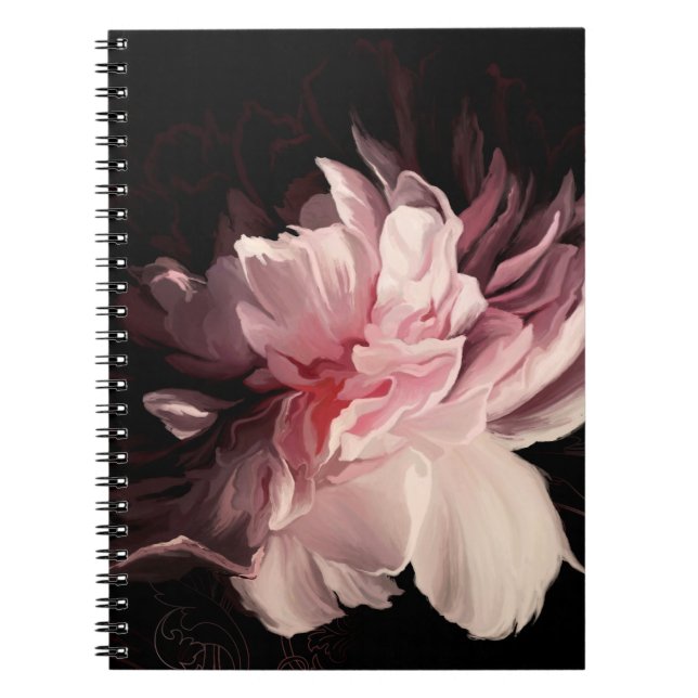 Schöne Blume Notizblock (Vorderseite)