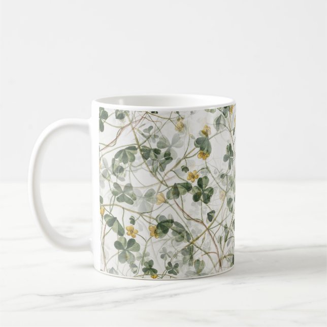 Schöne Blume Pflanze  Kaffeetasse (Links)