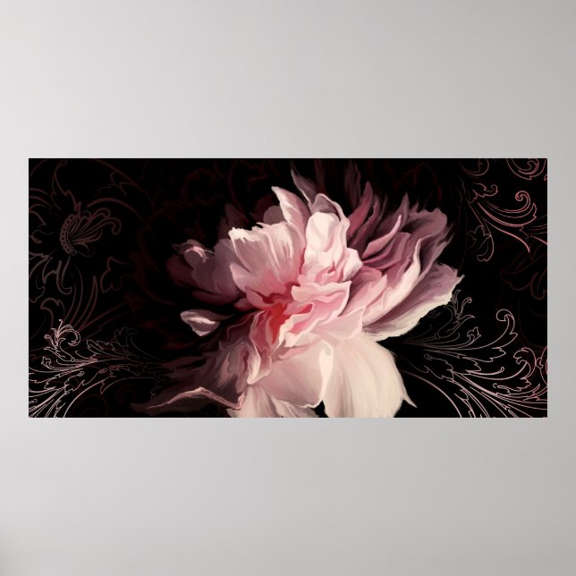 Schöne Blume Poster (Vorne)