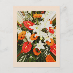 Schöne Blume Postkarte