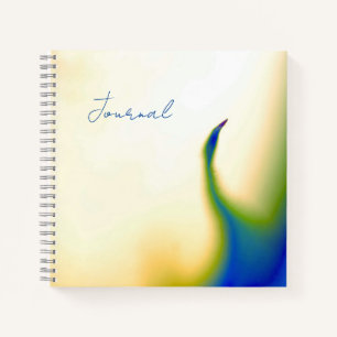 Schöne Blume Print Spiral Notebook Notizbuch