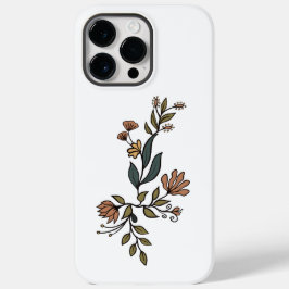 Schöne Blume und Blätter Case-Mate iPhone 14 Pro Max Hülle