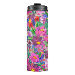 Schöne Blume: Wildblume Thermosbecher