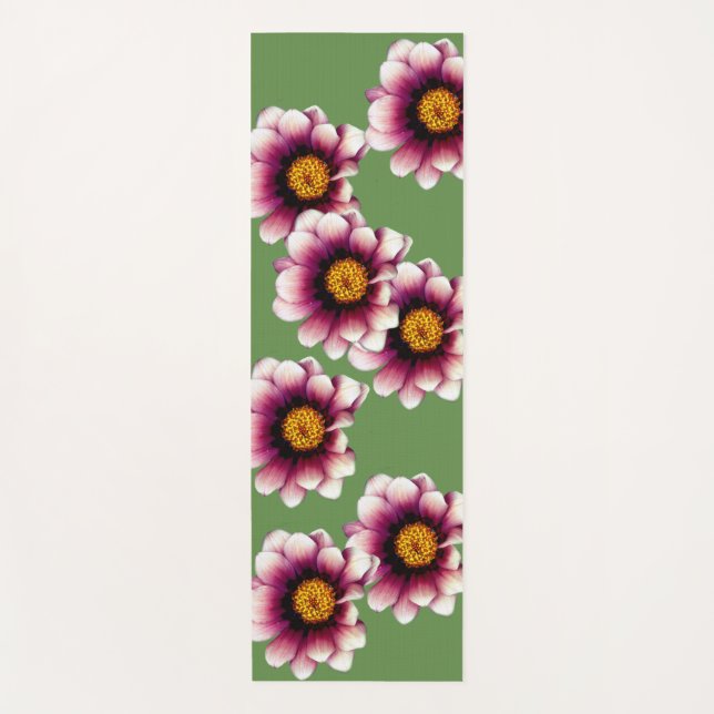 Schöne Blume Yoga Mat Yogamatte (Vorderseite)