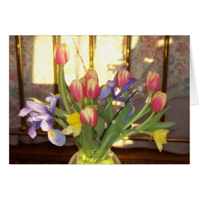 Schöne Blumen (Vorderseite (Horizontal))