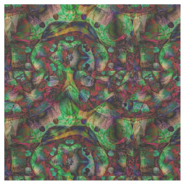 Schöne Blumen-Burst-Abstraktion Stoff (Nahaufnahme)