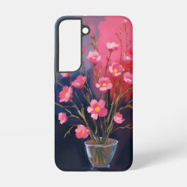 Schöne Blumen in einer Vase Samsung Galaxy Hülle