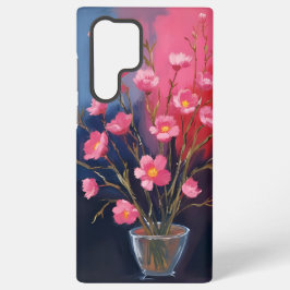 Schöne Blumen in einer Vase Samsung Galaxy Hülle