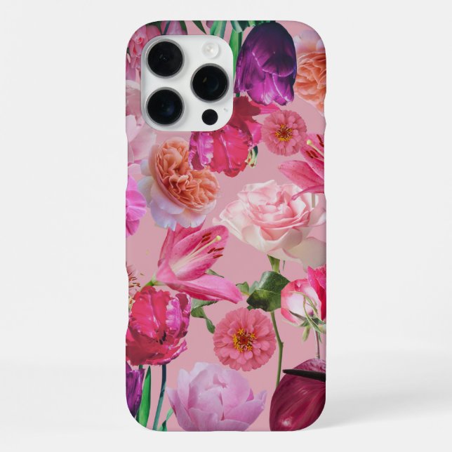 Schöne Blumen iPhone Hülle (Rückseite)