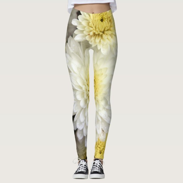 Schöne Blumen-Leggings Leggings (Vorderseite)