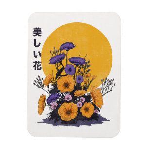 schöne Blumen Magnet