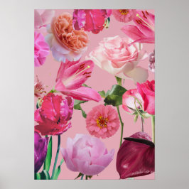 Schöne Blumen Poster
