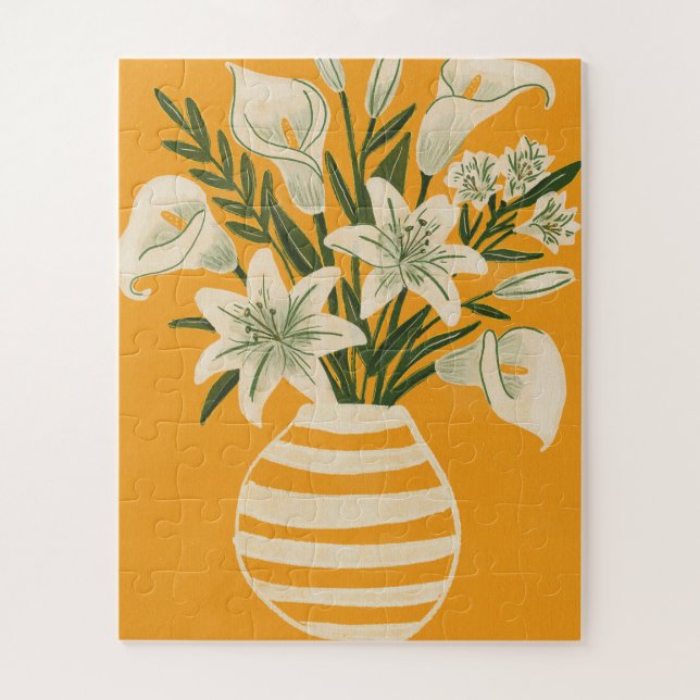 Schöne Blumen Puzzle (Vertikal)