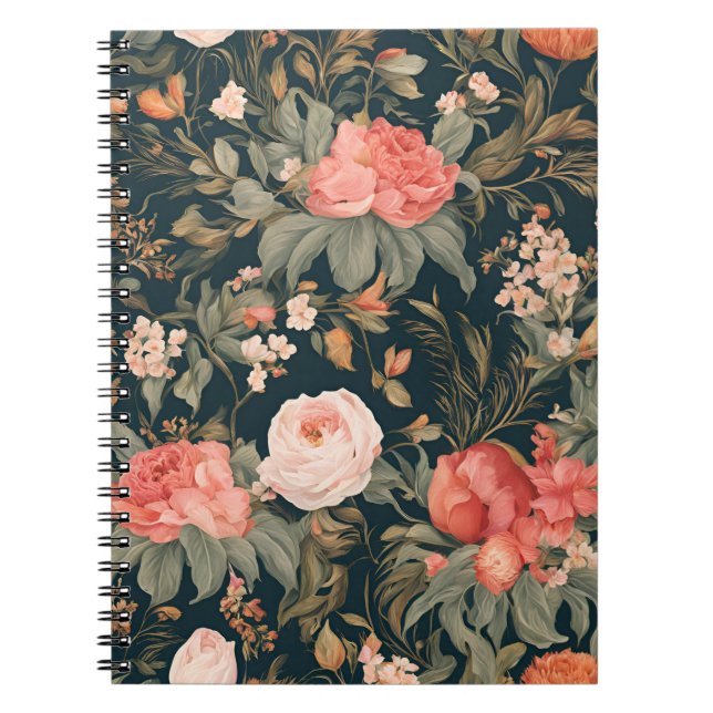 Schöne Blumen Rosenblüten Notizblock (Vorderseite)