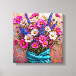 Schöne Blumen Stillleben Leinwanddruck