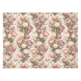 Schöne Blumen Tischdecke