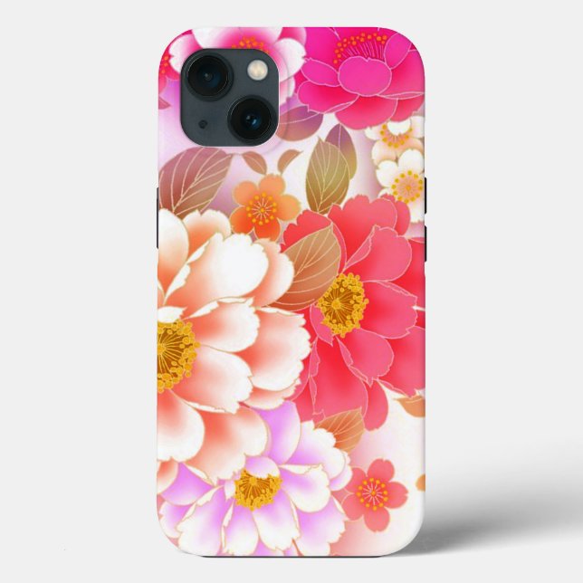 Schöne Blumenbouquet Case-Mate iPhone Hülle (Rückseite)
