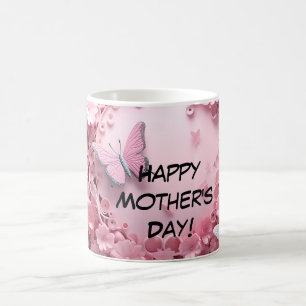 Schöne Blumendesign Coffee Tasse