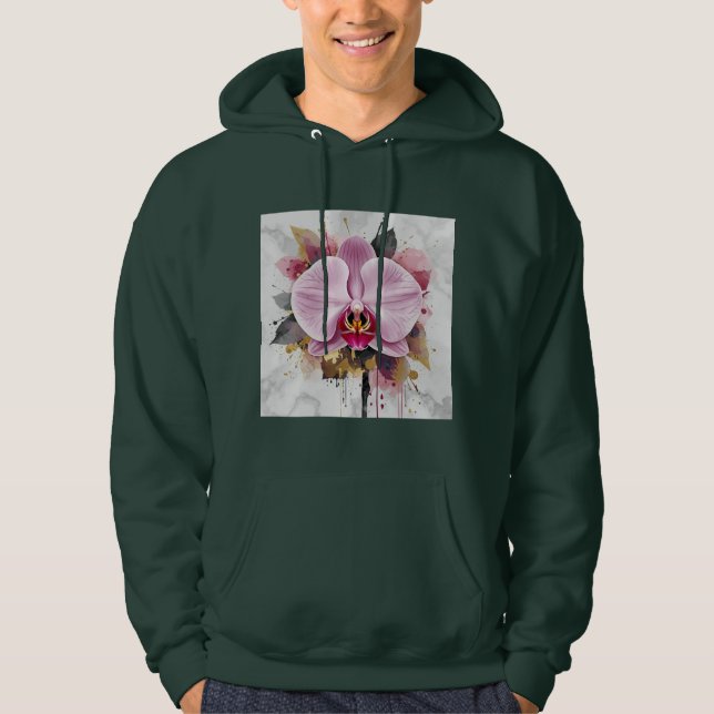 Schöne Blumengestaltung  Hoodie (Vorderseite)